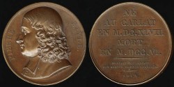World Coins - 1819 France - Pierre Bayle by Francois-Augustin Caunois 