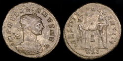 Ancient Coins - Aurelian Antoninianus - RESTITVTOR EXERCITI - Cyzicus Mint 
