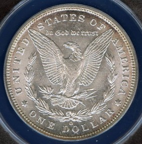 US Coins - 1901o Morgan Dollar ANACS MS62