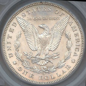 US Coins - 1899o Morgan Dollar SEGS MS63