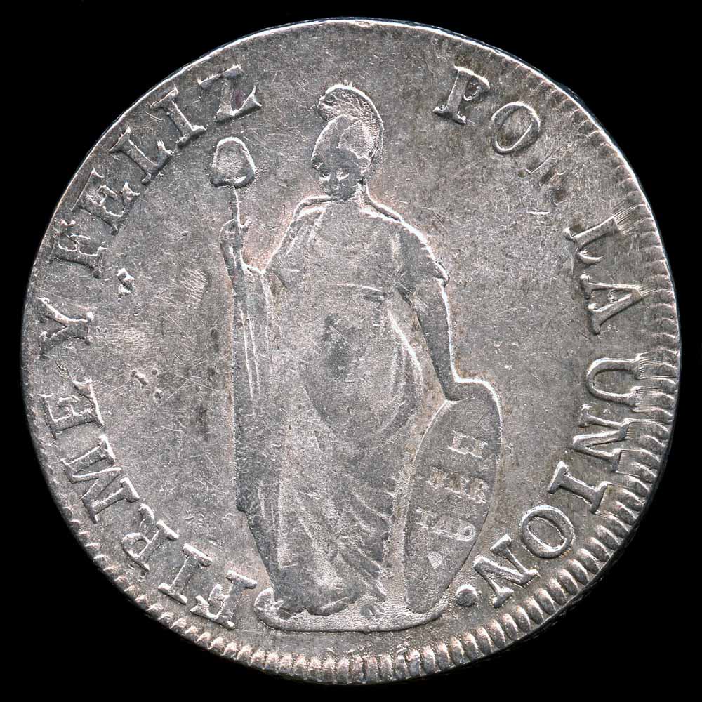 1838 PERU 8 Reales online Silver Coin KM#155