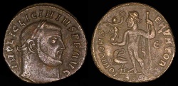 Ancient Coins - Licinius I Follis - IOVI CONSERVATORI - Siscia Mint