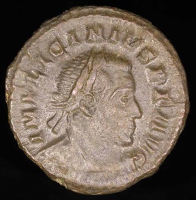 Ancient Coins - Licinius I Follis - SOLI INVICTO COMITI - London Mint