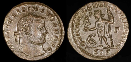 Ancient Coins - Licinius I Reduced Follis - IOVI CONSERVATORI AVGG NN - Siscia Mint