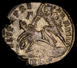 Ancient Coins - Constantius II Ae2 - FEL TEMP REPARATIO - Cyzicus Mint