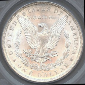 US Coins - 1883o Morgan Dollar SEGS MS63