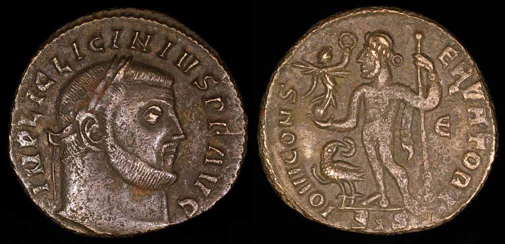 Licinius I Follis - IOVI CONSERVATORI - Siscia Mint | Roman