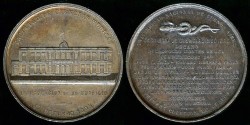 World Coins - 1895 Argentina – Inauguration of the Medical Science Faculty Building at the University of Buenos Aires