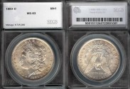 Us Coins - 1883o Morgan Dollar SEGS MS63
