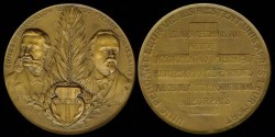 World Coins - 1907 Switzerland - Ernest Francillon and Pierre Jolissaint Commemorative Medal 