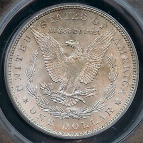 US Coins - 1887 Morgan Dollar ANACS MS63