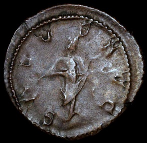 Ancient Coins - Victorinus Antoninianus - SALVS AVG - Mainz or Trier Mint
