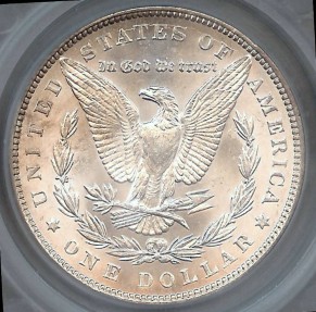US Coins - 1887 Morgan Dollar SEGS MS64