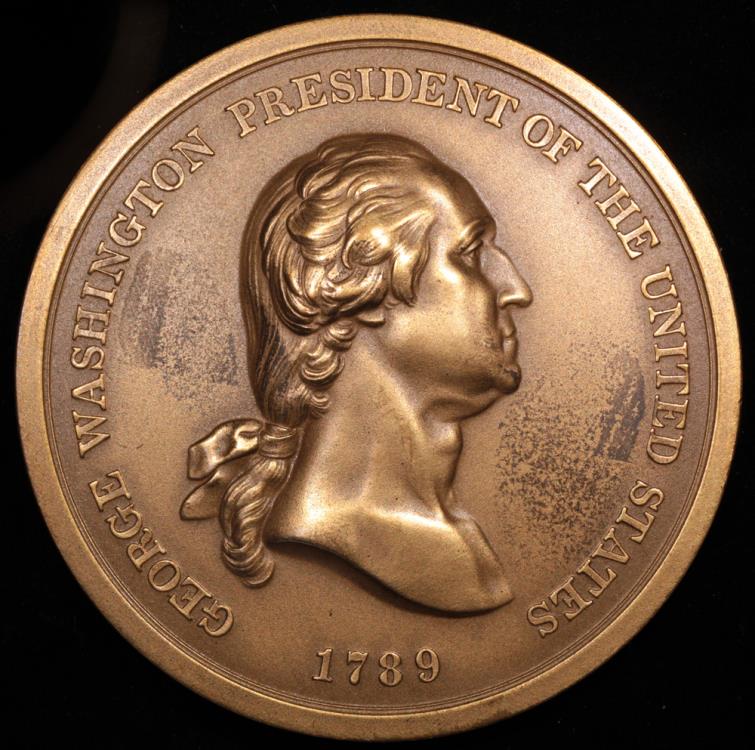 1789 George Washington “Indian Peace Medal” - First President of the ...