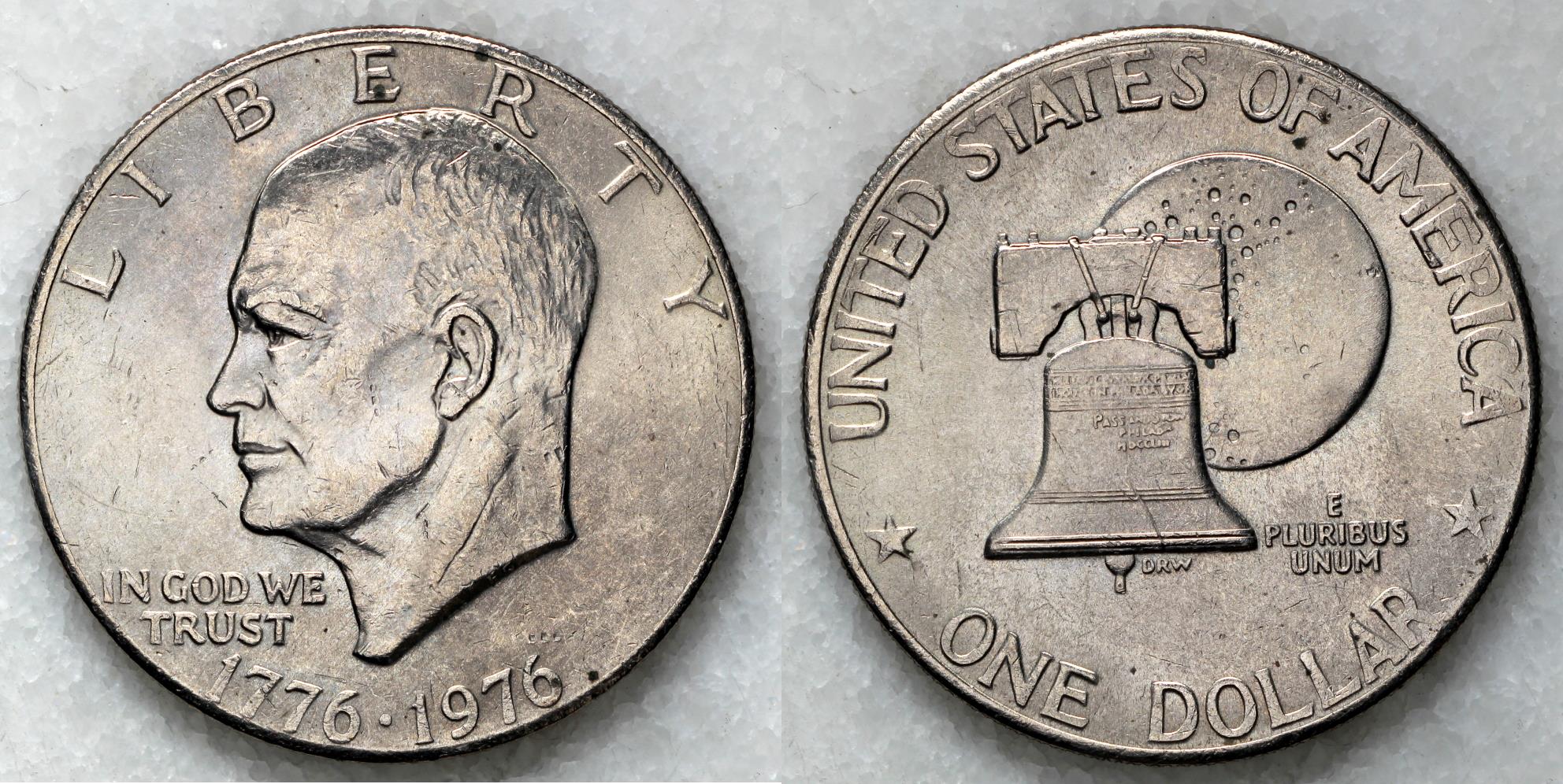 C507 1976年 1ドル銀貨-Sプルーフ アイゼンハワー アメリカ アメリカ