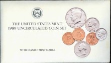 Us Coins - 1989 US Mint Set
