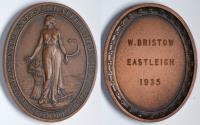 World Coins - 1935 Great Britain – London – The Confectioners Bakers and Allied Trades Exhibition Bronze Award Medal