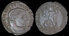 Ancient Coins - Licinius I Ae Follis - IOVI CONSERVATORI AVGG NN - Thessalonica Mint 