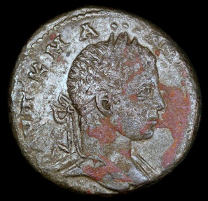 Ancient Coins - Elagabalus Tetradrachm - Eagle Standing - Antioch Mint