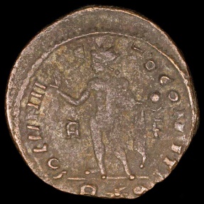 Ancient Coins - Licinius I Follis - SOLI INVICTO COMITI - Rome Mint