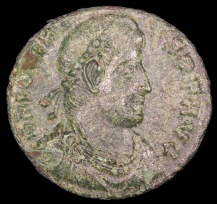 Ancient Coins - Jovian  Ae3 - VOT V - Siscia Mint 