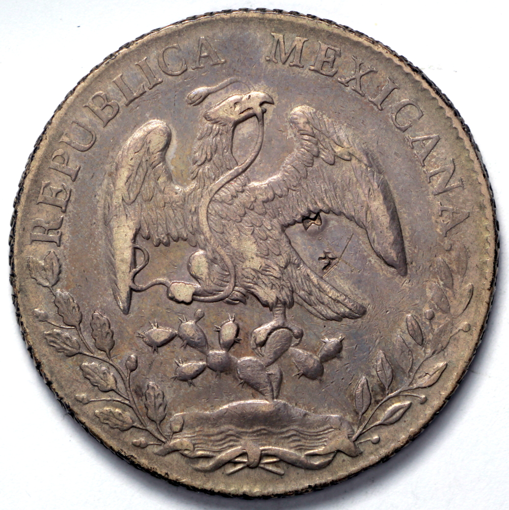 1882 MoMH Mexico 8 Real - Mexico City Mint - XF | North & Central