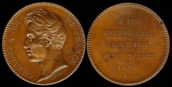 World Coins - 1833 France – Charles X Roi De France 