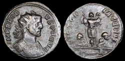 Ancient Coins - Probus Antoninianus - VICTORIA GERM - Rome Mint