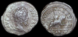 Ancient Coins - Septimius Severus Denarius - INDVLGENTIA AVGG IN CARTH - Rome Mint