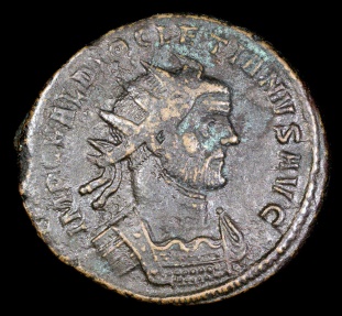 Ancient Coins - Diocletian Antoninianus - HERCVLI CONSERVAT - Ticinum Mint