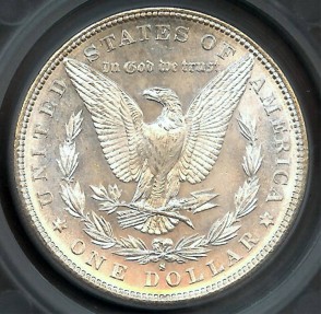 US Coins - 1882s Morgan Dollar SEGS MS64