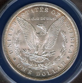US Coins - 1899o Morgan Dollar ANACS MS63