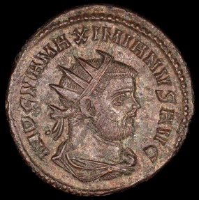 Ancient Coins - Maximianus Antoninianus - CONCORDIA MILITVM - Heraclea Mint
