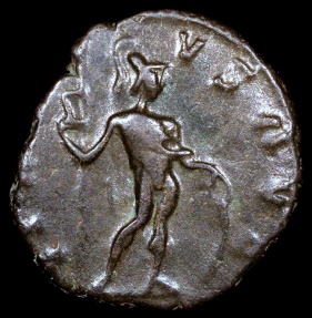 Ancient Coins - Victorinus Antoninianus - VIRTVS AVG - Treveri Mint 