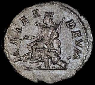 Julia Domna Denarius - Mater Devm - Rome Mint 