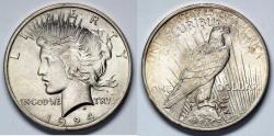 Us Coins - 1924 P Peace Dollar - BU - Silver