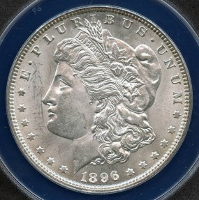 US Coins - 1896 Morgan Dollar - VAM 19 (Top 100) ANACS MS63