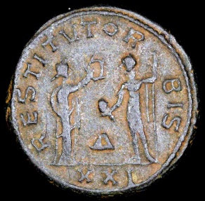 Ancient Coins - Probus Antoninianus - RESTITVT ORBIS - Antioch Mint
