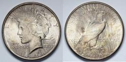 Us Coins - 1924 P Peace Dollar - BU - Silver