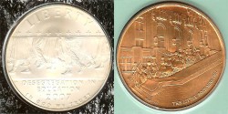 1971 US: Apollo 15 commemorative medal | Tokens & Medals