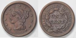 1851 copper Large hot US Cent (L51)