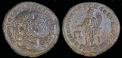 Ancient Coins - Diocletian Ae Follis - SACRA MON VRB AVGG ET CAESS NN - Rome Mint 