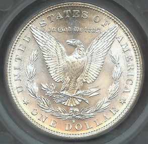 US Coins - 1882s Morgan Dollar SEGS MS64