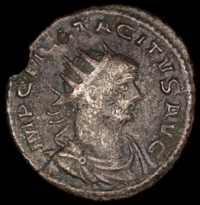 Ancient Coins - Tacitus Antoninianus - CLEMENTIA TEMP - Cyzicus Mint