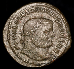 Ancient Coins - Constantius I Follis - GENIO POPVLI ROMANI - Antioch Mint