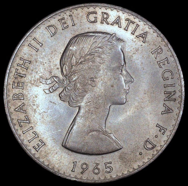 1965 elizabeth 2 churchill coin