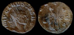 Ancient Coins - Claudius II Gothicus Antoninianus - LIBERT AVG - Rome Mint