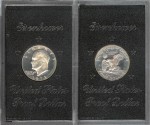Us Coins - 1973-S Eisenhower Dollar Proof (Brown pack - 40% Silver)