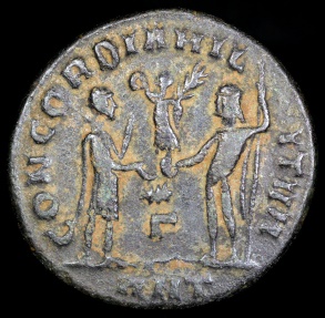 Ancient Coins - Diocletian Antoninianus - CONCORDIA MILITVM - Antioch Mint