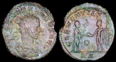 Ancient Coins - Probus Antoninianus - CLEMENTIA TEMP - Serdica Mint